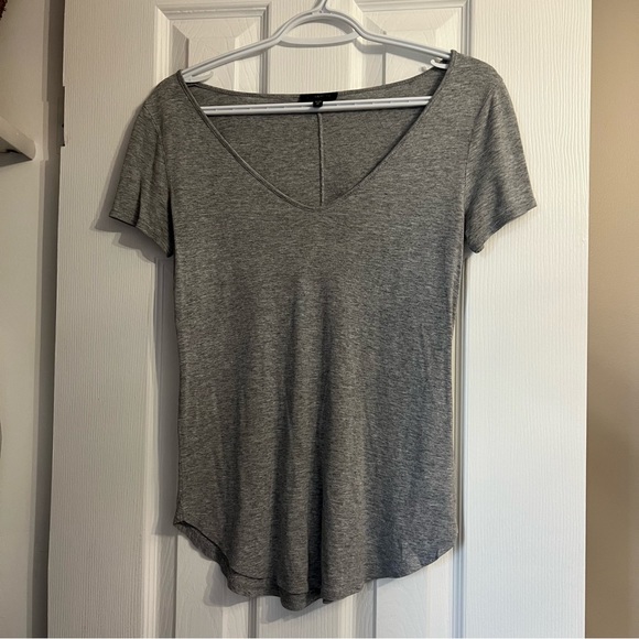 3 for $15 Dynamite Grey V-Neck T-Shirt - Picture 2 of 7